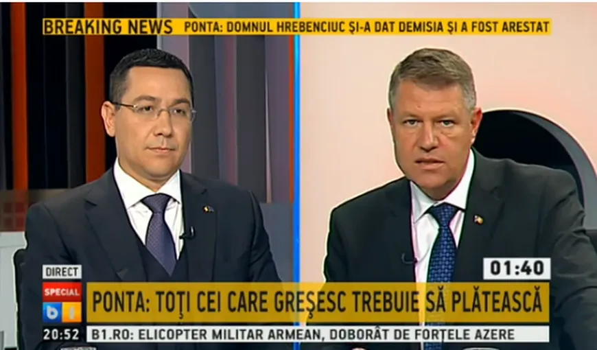 ALEGERI 2014. Iohannis refuză să-i ceară senatorului Mircea Roşca să se pună la dispoziţia justiţiei