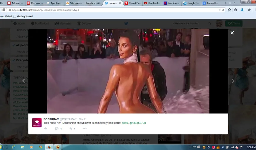 SUPER-AMUZANT, ce poate face Kim Kardashian cu fundul. A râs toată America VIDEO