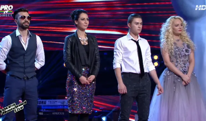 VOCEA ROMANIEI: Cine merge mai departe după show-ul LIVE. VIDEO