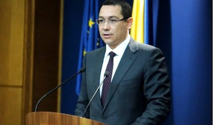 Ponta: Vreau sa avem un an 2015 fara niciun fel de cresteri de taxe si impozite