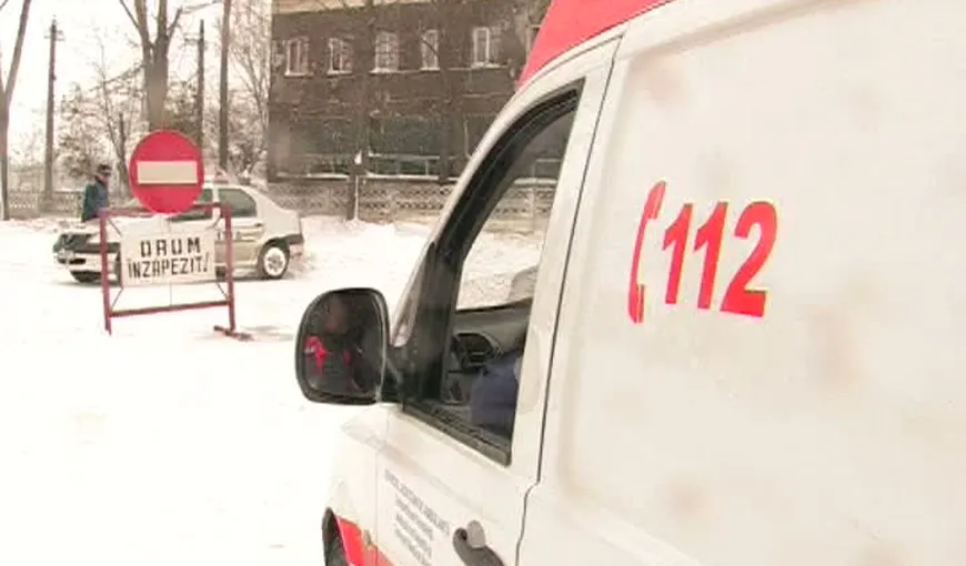 Iarna face PRIMELE VICTIME. Ambulanţa a avut zeci de solicitări în ultimele 24 de ore