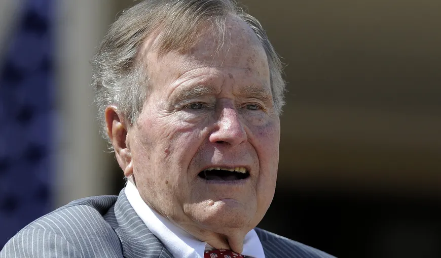 Președintele Bush a fost externat din spital