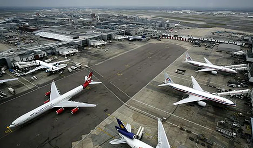 Marea Britanie: Cel puţin 38 de curse aeriene, anulate sâmbătă pe aeroportul Heathrow