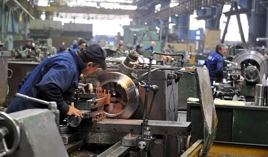 Producţia industrială a crescut cu 7%, în primele zece luni din 2014