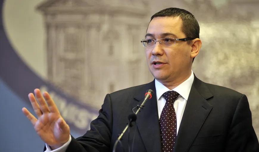Victor Ponta: Nu am avut reproşuri pentru miniştrii care au plecat din guvern