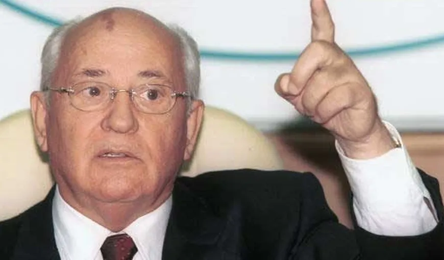 Mihail Gorbaciov: Se caută o strategie pentru stabilizarea situaţiei în lume