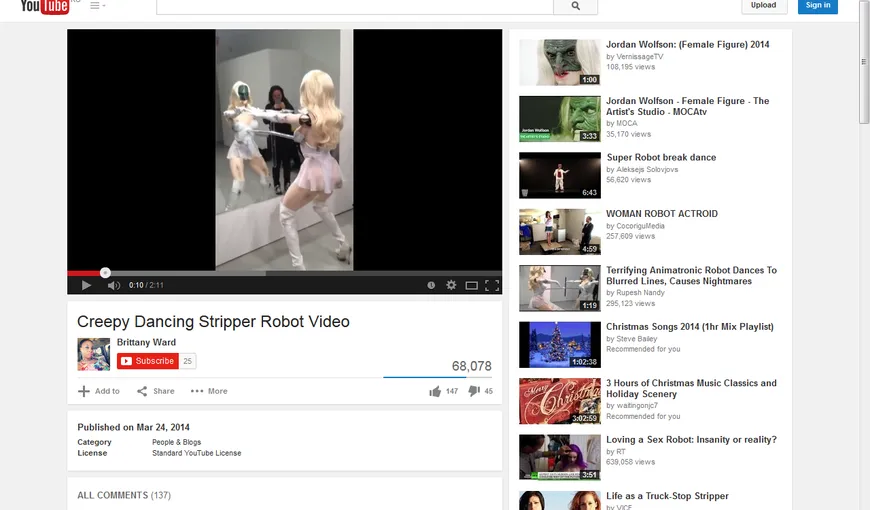 Ultima invenţie: A apărut robotul-stripper. Ceva mai BIZAR nu ai văzut VIDEO