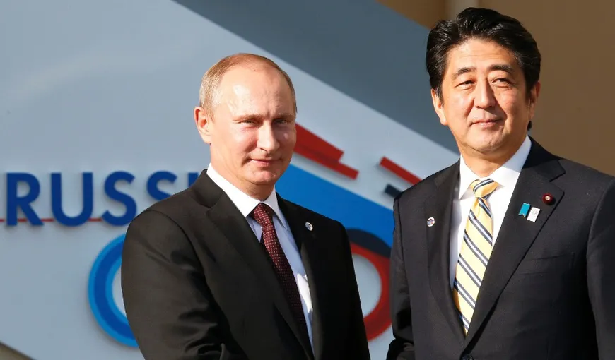 Premierul nipon Shinzo Abe este ferm hotărât să semneze un TRATAT de PACE cu Rusia