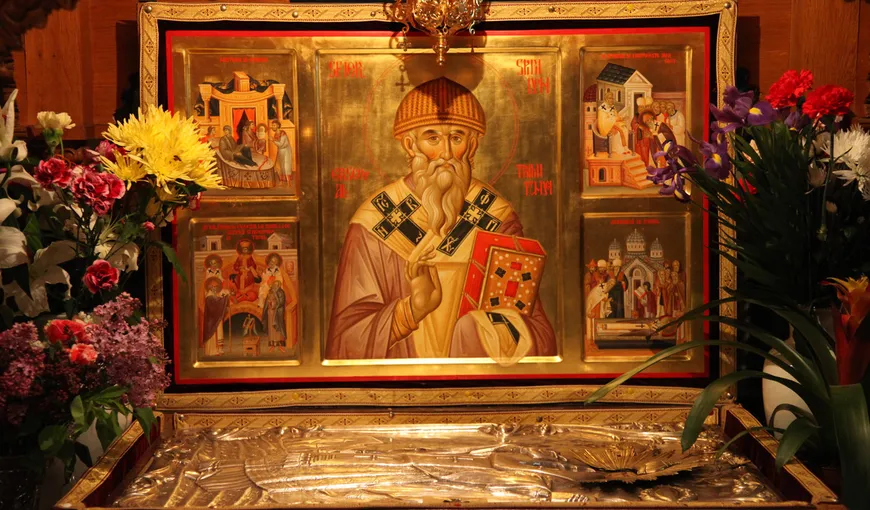 Sf Spiridon: Tradiţii şi obiceiuri în ziua prăznuirii sfântului care vine la patul bolnavilor