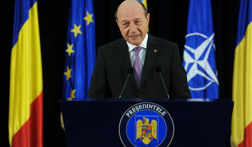 Traian Băsescu, la final de mandat: Marea satisfacţie e să-i aud pe pesedişti vorbind de statul de drept VIDEO