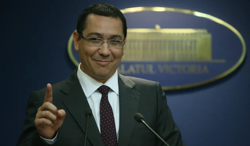 Premierul Victor Ponta participă vineri la dezbaterea Legii Bugetului din Parlament