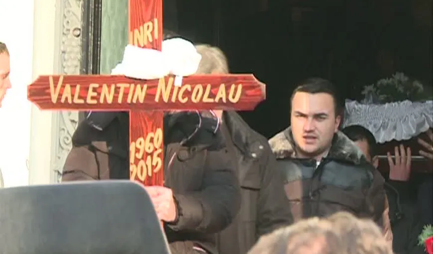 Valentin Nicolau, fostul preşedinte al TVR, a fost condus pe ultimul drum VIDEO