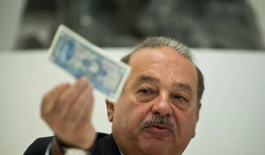 Cei mai bogaţi oameni din lume: Mexicanul Carlos Slim este pe primul loc