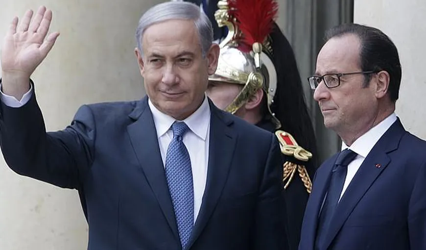 Teroare Franţa: Francois Hollande nu ar fi vrut ca Benjamin Netanyahu să vină la Paris