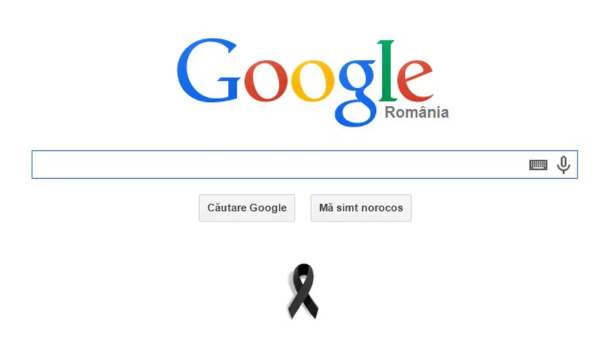 GOOGLE România, doliu pentru victimele de la Charlie Hebdo