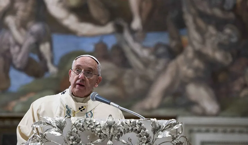 Papa Francisc, către mamele prezente în Capela Sixtină să-şi boteze copiii: Simţiţi-vă libere să alăptaţi aici