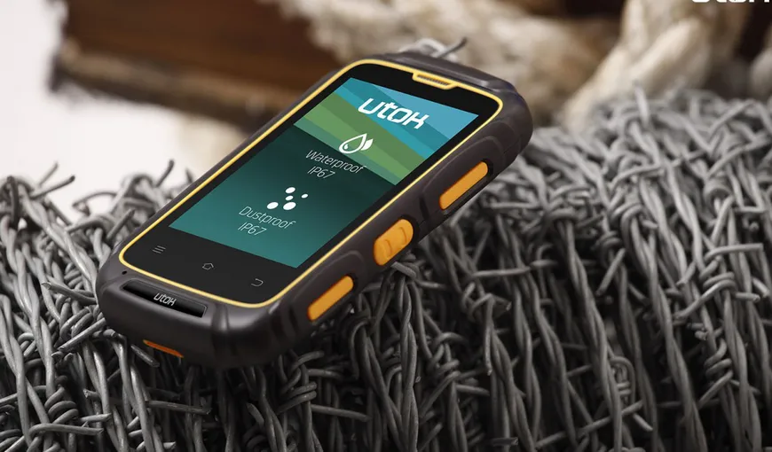 Utok a lansat un smartphone ultra-rezistent. Numele lui te va face să râzi