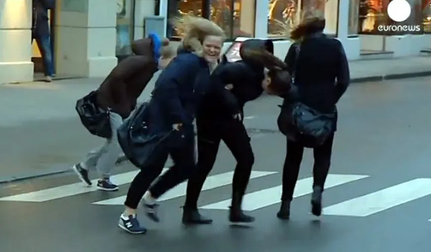 Aşa bate vântul în Norvegia VIDEO