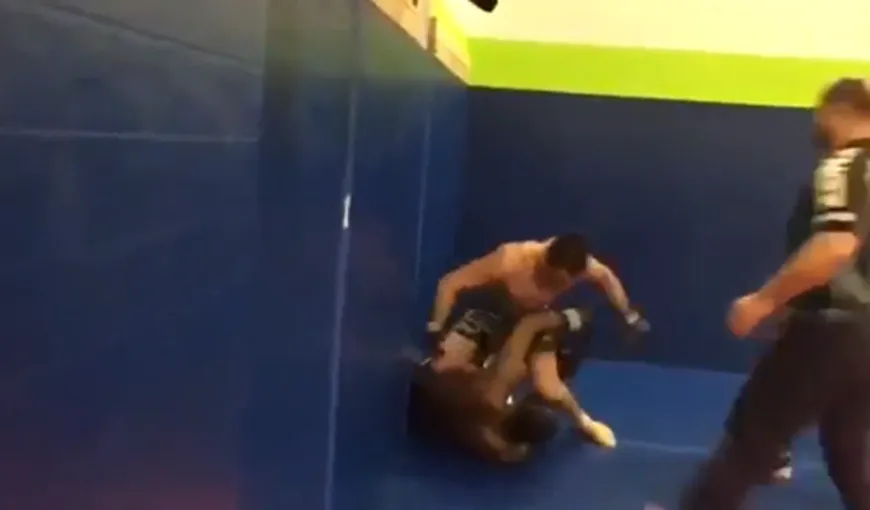 Un amator a provocat la bătaie un luptător MMA. Urmările au fost groaznice VIDEO