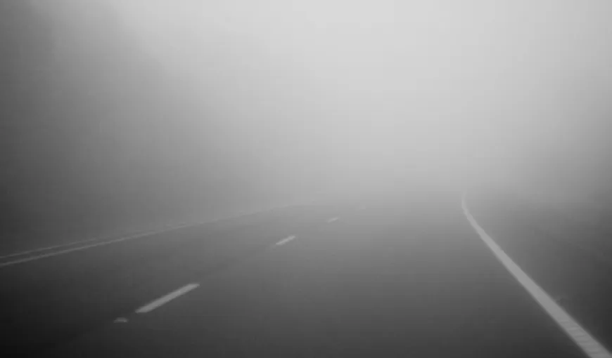 COD GALBEN de ceaţă, inclusiv pe autostrada A2