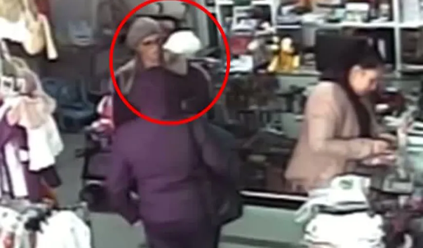 Două femeie au fost FILMATE în timp ce furau un telefon mobil într-un magazin. Le recunoşti? VIDEO