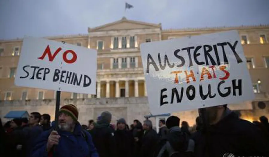 Cel puţin 15.000 de manifestanţi la Atena, în sprijinul guvernului Tsipras