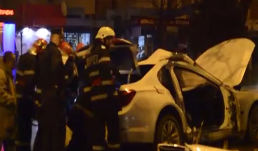 Accident după o goană nebună. Maşină de fiţe făcută praf şi doi tineri răniţi, în Botoşani VIDEO