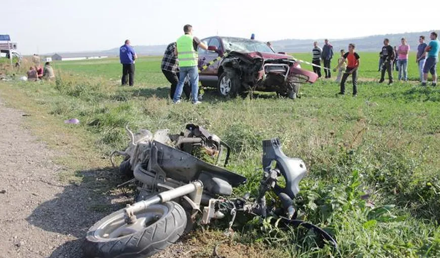 Despăgubiri de 130.000 de euro, pentru familia unui mopedist omorât într-un accident rutier