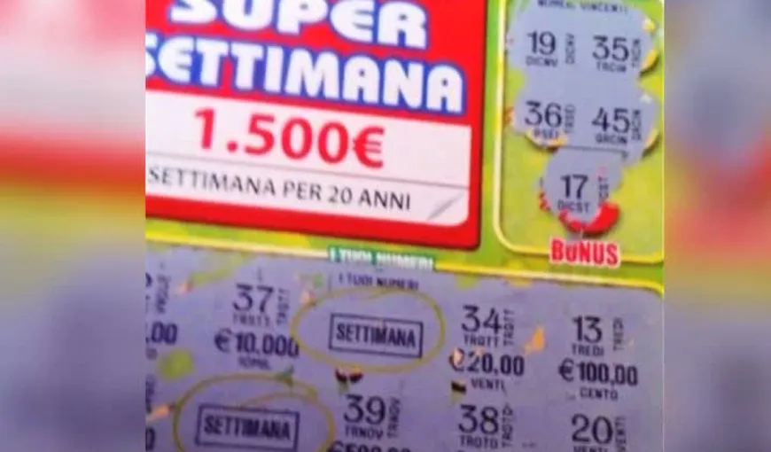 O româncă din Italia a câştigat 1500 de euro pe lună până în anul 2035