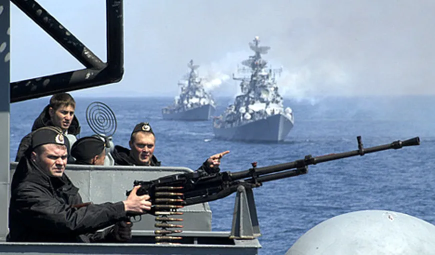 Rusia AMENINŢĂ România: „Vom anihila flota militară românească”