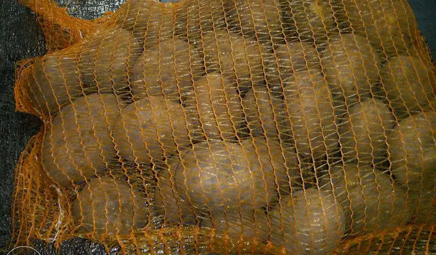 GRENADĂ găsită într-un sac cu cartofi, într-un supermarket din Slobozia