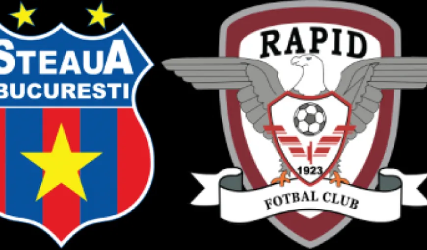 STEAUA – RAPID 0-1: Surpriză în primul derby al sezonului