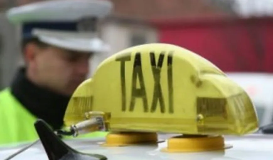 Şoferii de taxi, amendaţi cu aproape 120.000 de lei de poliţişti