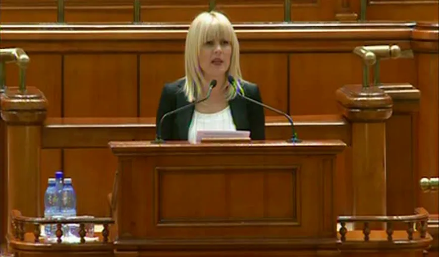 Elena Udrea, declaraţie ULUITOARE la plecarea din Parlament. Ce i-a urat lui Dorin Cocoş, după ce a denunţat-o
