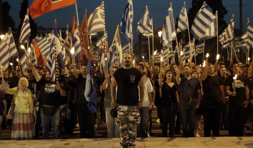Grecia: Liderul partidului Zorii Aurii şi 72 de persoane au fost trimise în judecată