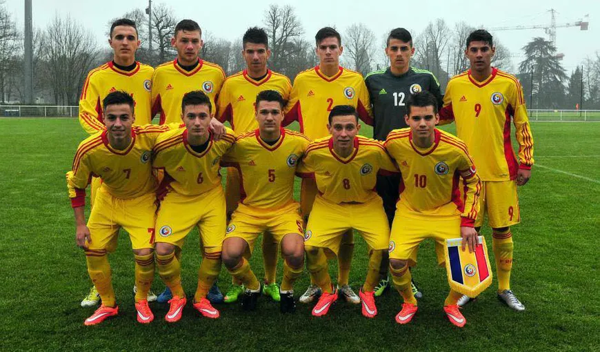 DEZASTRU pentru echipa naţională U17 a României