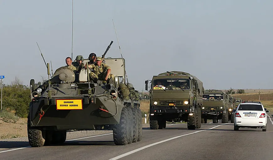 Manevre militare la frontiera dintre Ucraina şi Transnistria