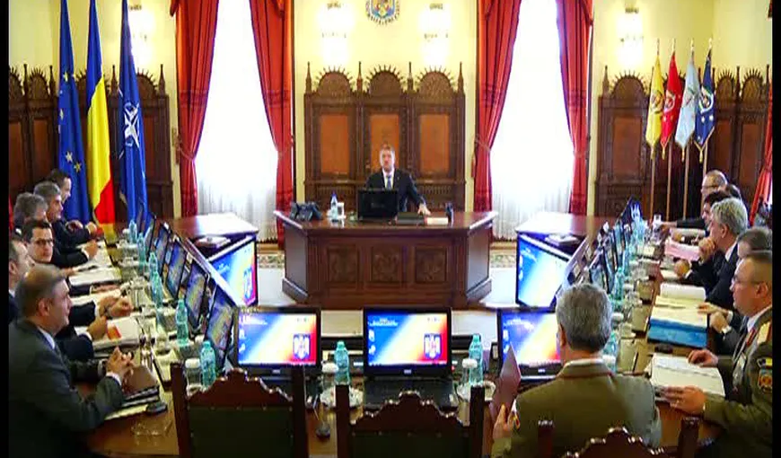 Şedinţă CSAT, convocată de Klaus Iohannis în absenţa lui Victor Ponta