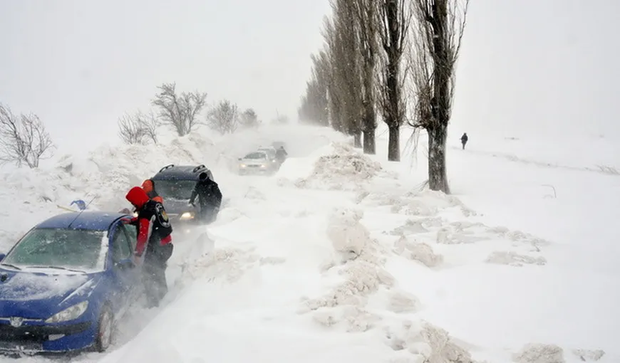 COD GALBEN de ninsori. Care este STAREA DRUMURILOR din România