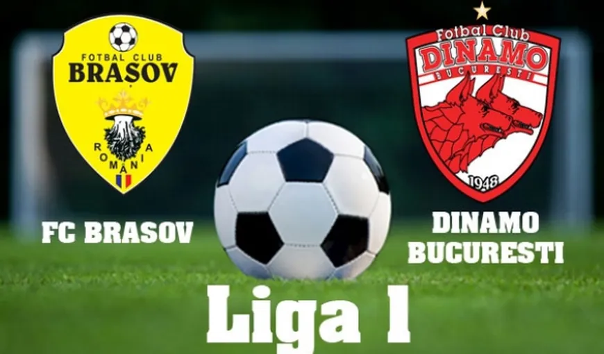 FC BRAŞOV – DINAMO, scor 1-0, în etapa a 23-a a Ligii I