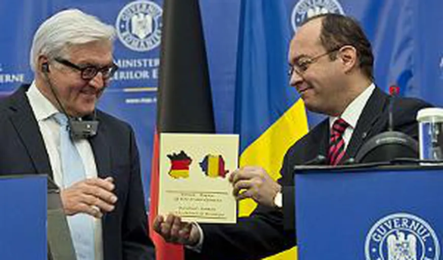 Ministrul de Externe german, gafă pe Facebook: „Am fost primit de preşedintele român Rosen Plevneliev”.