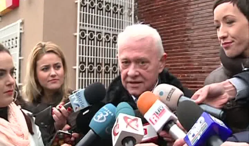 Viorel Hrebenciuc, după ieşirea din arest: În dosarul meu nu există prejudiciu VIDEO