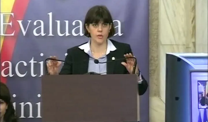 Laura Codruţa Kovesi: Legăturile dintre angajaţii MAI şi politicienii locali, o vulnerabilitate VIDEO