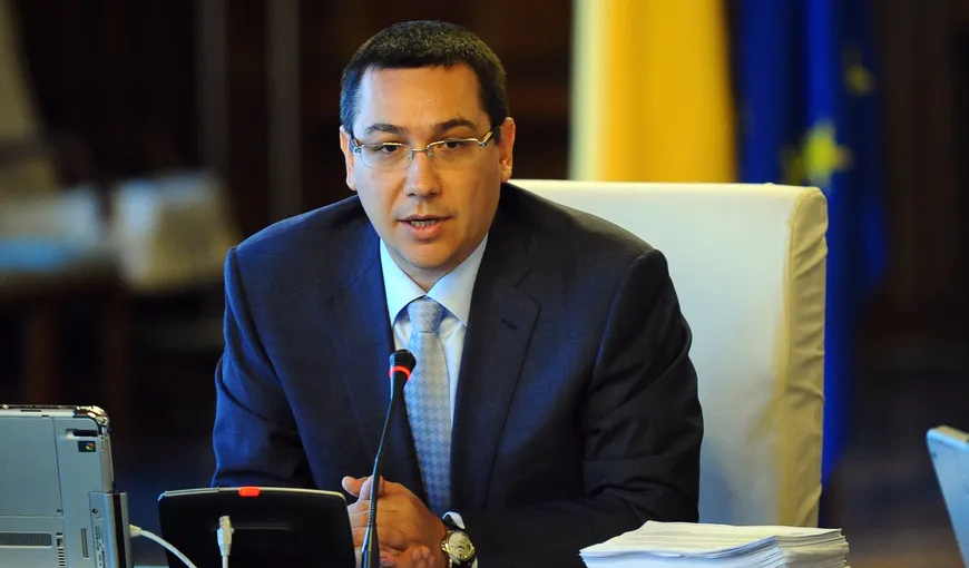 Ponta: Stabilitatea României este esenţială. Sper să nu ne aruncăm în aer prin crize politice