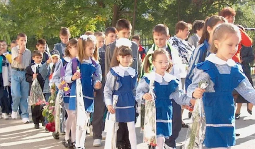 Şcolile bucureştene cu cei mai mulţi copii în clasa pregătitoare
