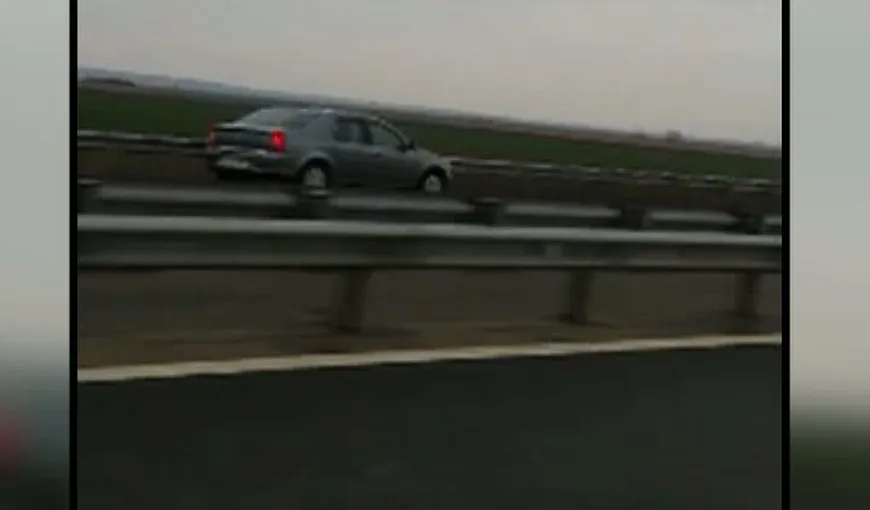 Imagini ŞOCANTE filmate pe autostradă. Un şofer inconştient a GONIT pe CONTRASENS printre maşini VIDEO