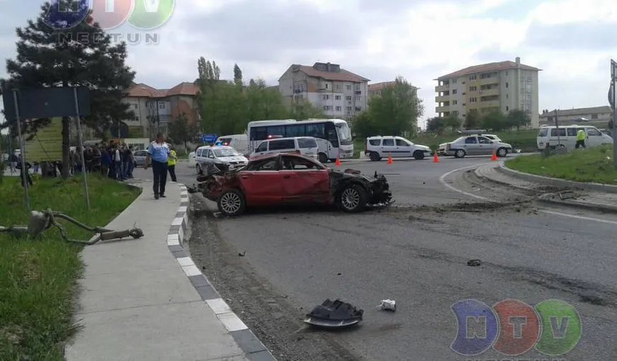 Accident rutier ÎNFIORĂTOR în Constanţa: O tânără a fost DECAPITATĂ după ce a pierdut controlul maşinii