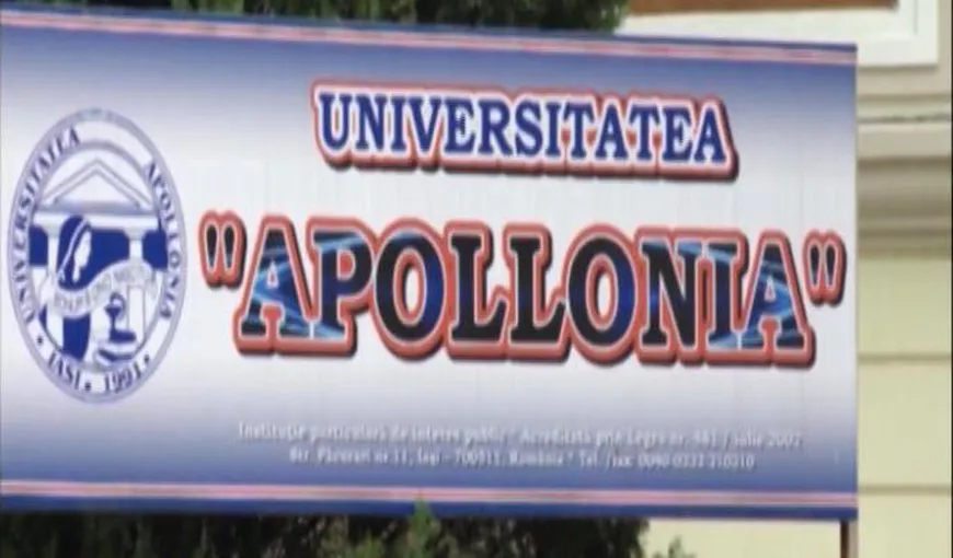 NEREGULI GRAVE la Universitatea „Apollonia”: Studenţi înmatriculaţi direct în anul V