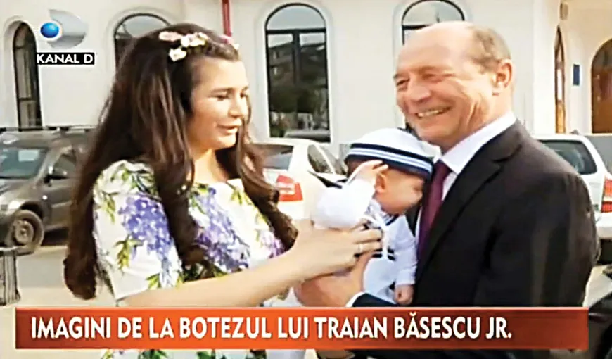 Meniu exclusivist la botezul lui Traian Băsescu junior