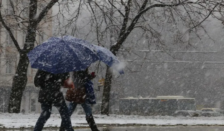 Alertă de vreme rea în Bulgaria. Meteorologii au emis un cod portocaliu de precipitaţii